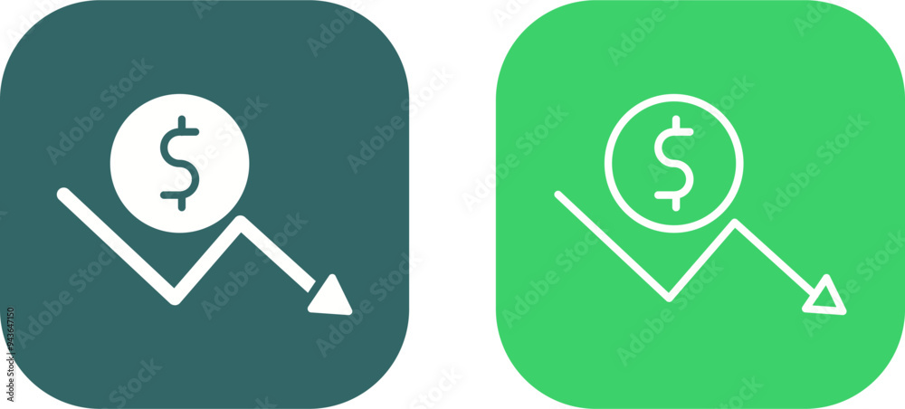 Down Arrow Vector Icon Down Arrow Vector Icon
