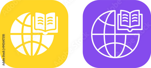 E Learning Vector Icon