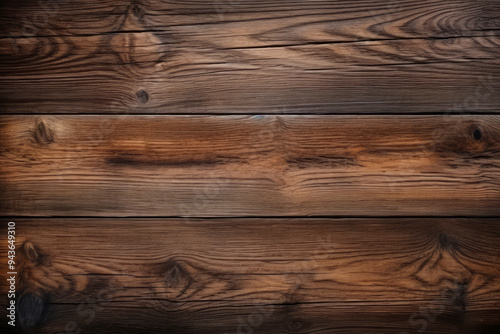 Processed collage of old rustic dark brown wood planks texture. Background for banner, backdrop