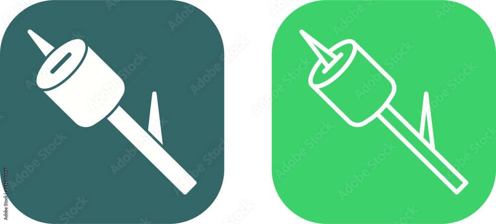 Marshmallows Vector Icon Marshmallows Vector Icon
