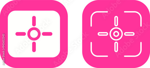 Camera Focus Vector Icon