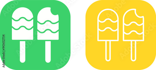 Popsicle Vector Icon