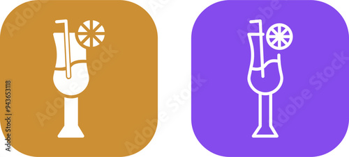 Cocktail Vector Icon