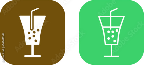 White Wine Vector Icon
