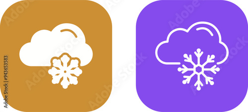 Snowy Vector Icon