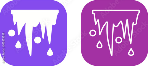 Icicle Vector Icon