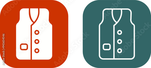 Vest Vector Icon