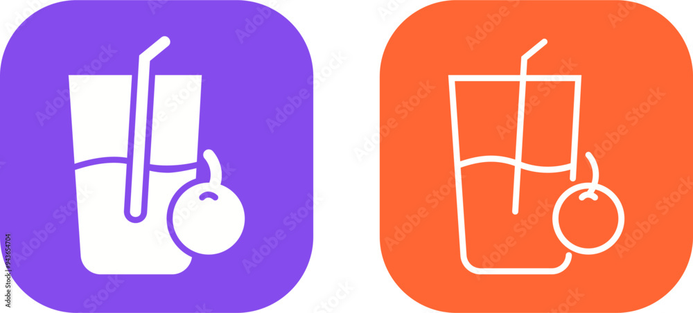 Juice Vector Icon Juice Vector Icon