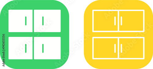 Cabinet Vector Icon