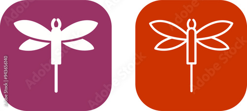 Dragonfly Vector Icon