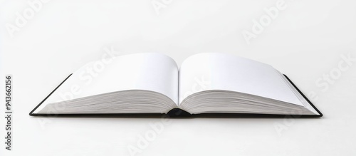 notebook isolated against a...