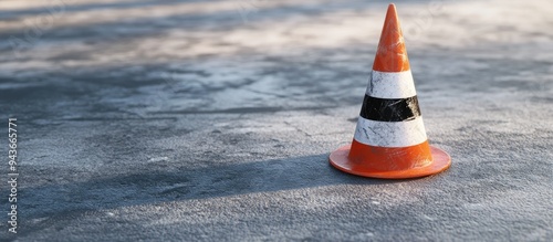 A traffic cone which can al...