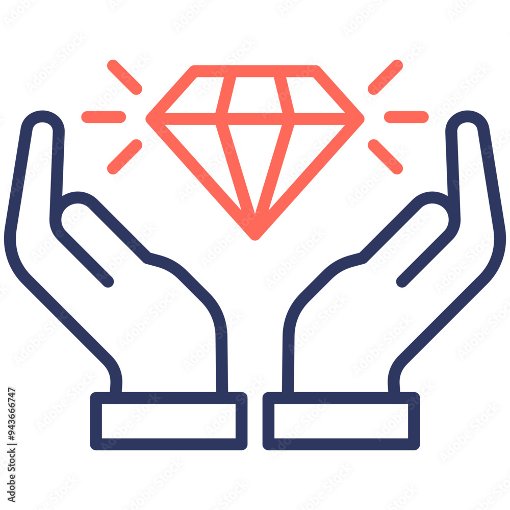 Obraz premium Values Icon