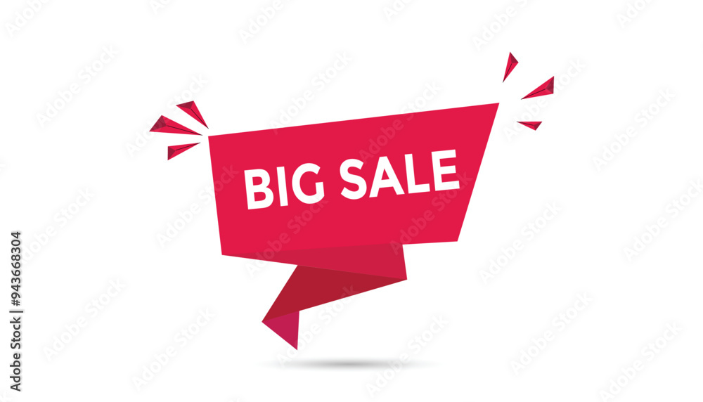 Big sale button web banner templates. Vector Illustration
Big sale button web banner templates. Vector Illustration