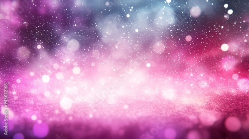 A pink and purple background with a lot of glitter