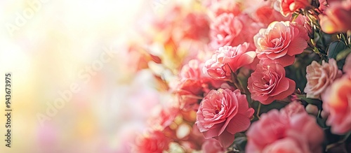 floral flower aromatic fresh floribunda floriculture garden. with copy space image. Place for adding text or design