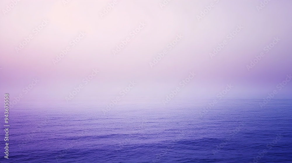 Obraz premium Tranquil Lakeside Sunset with Ethereal Color Gradient