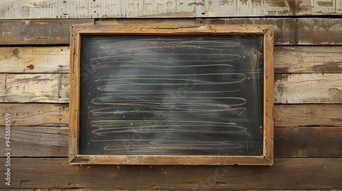 a classic teaching tool, captures the essence of traditional classrooms with its dusty chalk and squeaky writing surface photo