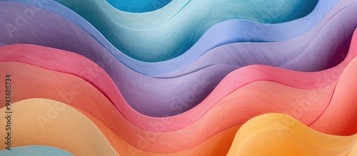 Light gray felt texture cre...