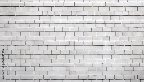 old white tile brick wall background texture