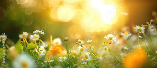 Morning light shining on th...