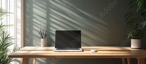 A comfortable workspace in ...