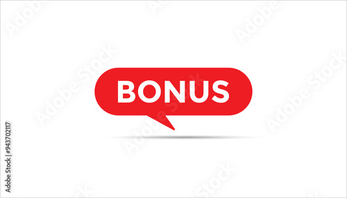 Bonus button web banner templates. Vector Illustration 
