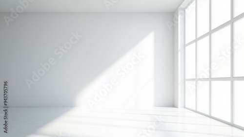 empty room with window