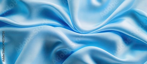 Light blue velvet fabric te...