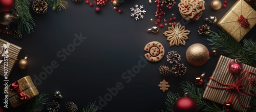 Christmas decoration featur...