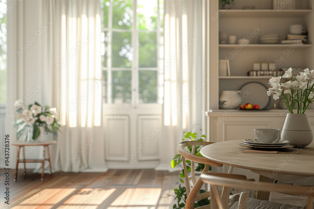 Fototapeta premium 3d real estate visual home industry illustration