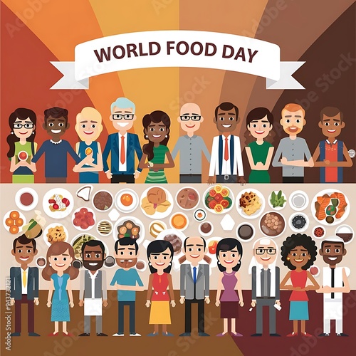 World Food Day background