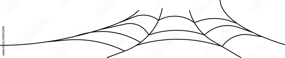 Spider web symbol. Halloween decoration. Cobweb icon. Spider web symbol. Halloween decoration. Cobweb icon.