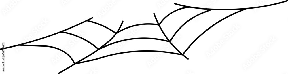 Cobweb icon. Spider web symbol. Halloween decoration. Cobweb icon. Spider web symbol. Halloween decoration.