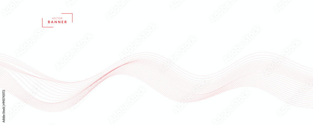 Abstract background with red wavy lines Abstract background with red wavy lines