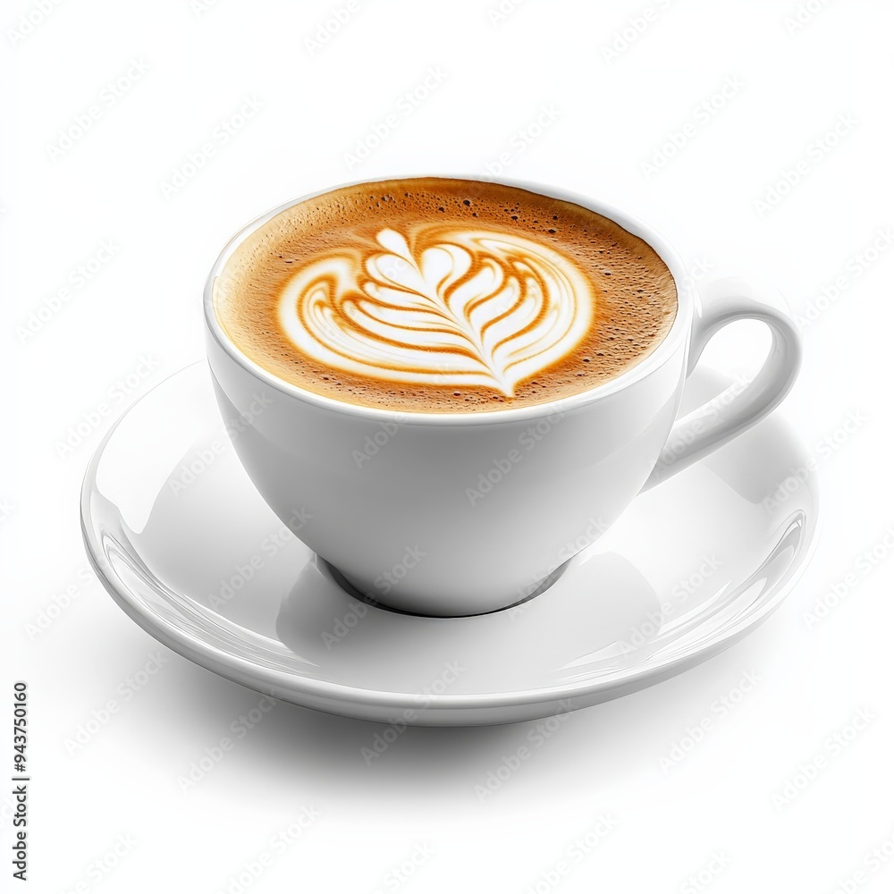 Cup of Latte Art. Cup of Latte Art.