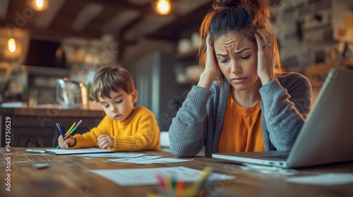 The Stressed Working Mother photo