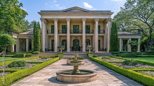 Magnificent Mansion with Formal Gardens