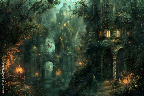 Enchanting Forest Gate.