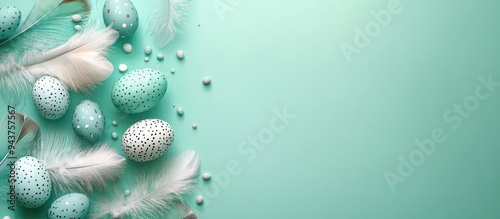 Banner featuring Easter egg...