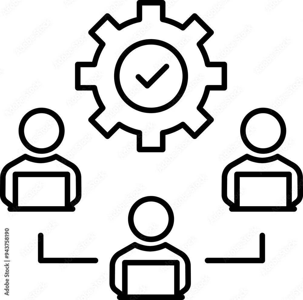 Teamwork line icons collection. Remote office sign. Team employees symbol. Education simple minimal thin line icons. Teamlead or corporation sign. Vector Teamwork line icons collection. Remote office sign. Team employees symbol. Education simple minimal thin line icons. Teamlead or corporation sign. Vector