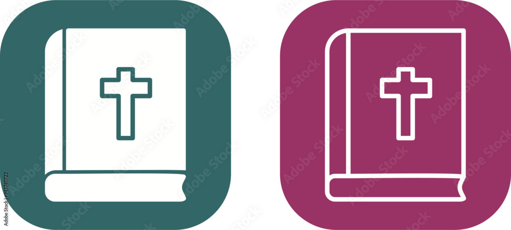 Religious Book Vector Icon Religious Book Vector Icon