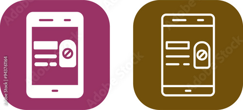 Do Not Disturb Vector Icon