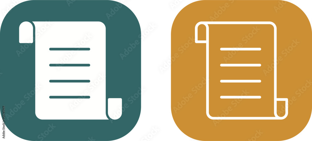 Contract Vector Icon Contract Vector Icon