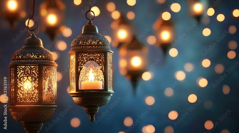 Ramadan Kareem Islamic backgrounds adorned with lanterns Ramadan Kareem Islamic backgrounds adorned with lanterns