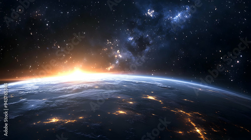 A stunning view of Earth fr...