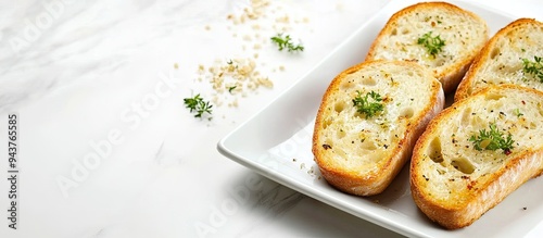 Roti bawang putih Garlic br...