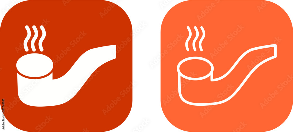Fototapeta premium Cigar Vector Icon