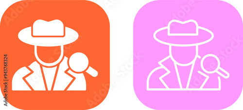 Detective Vector Icon