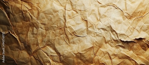 Old wrinkled and soiled paper texture background. with copy space image. Place for adding text or design